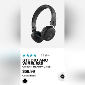 Jlab studio wireless Bluetooth headphones